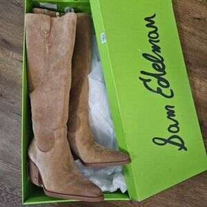 Sam Edelman - Woods Boot - Caramel Suede - 7 1/2